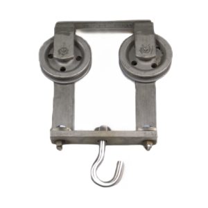 DOUBLE TROLLEY - STAINLESS STEEL